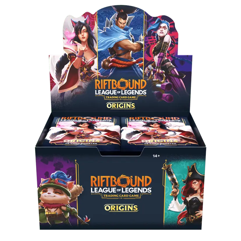 Riftbound: League of Legends TCG Origins Booster Display